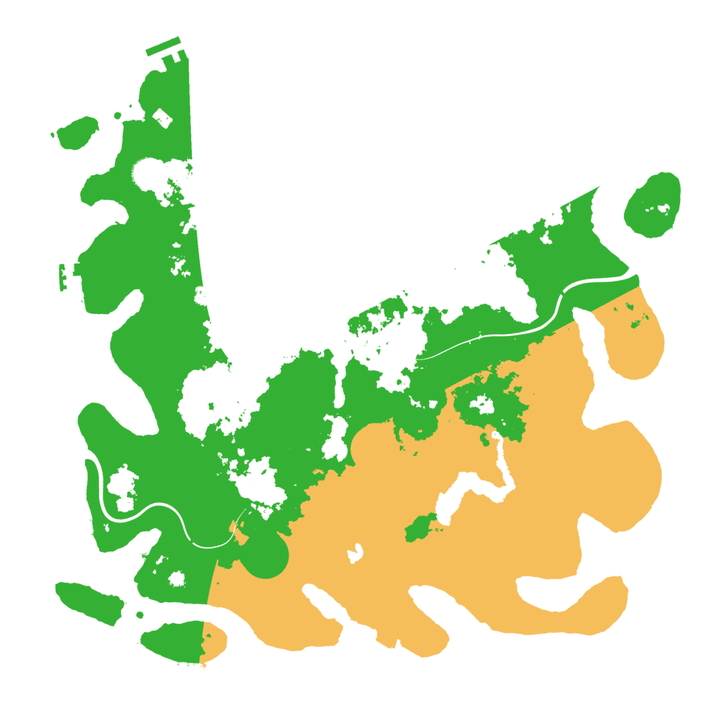 Biome Rust Map: Procedural Map, Size: 4000, Seed: 875065876