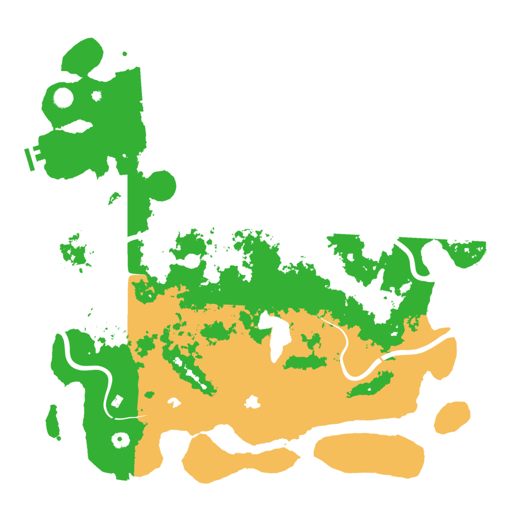 Biome Rust Map: Procedural Map, Size: 4500, Seed: 2295667