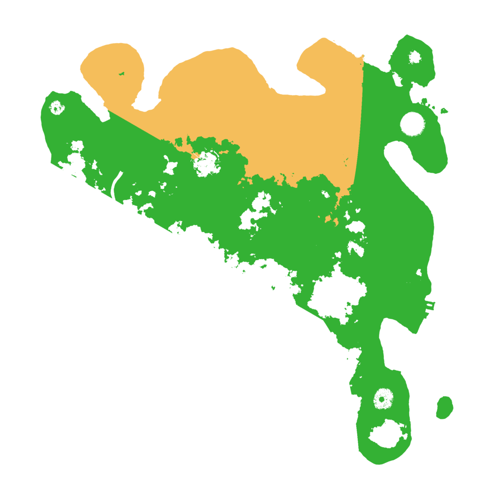 Biome Rust Map: Procedural Map, Size: 3650, Seed: 1615903405