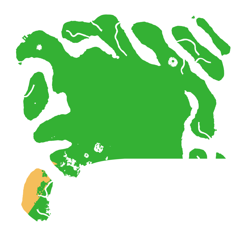 Biome Rust Map: Procedural Map, Size: 4000, Seed: 113291505