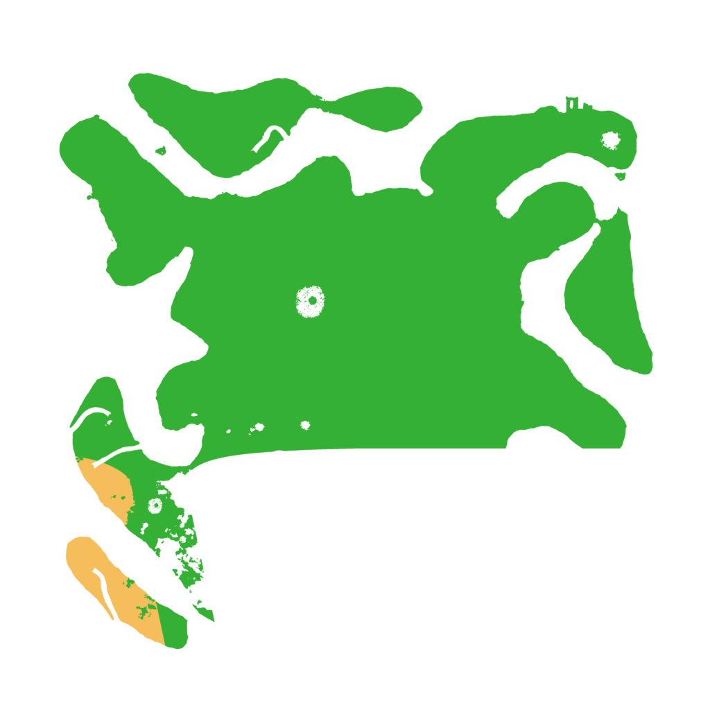 Biome Rust Map: Procedural Map, Size: 3510, Seed: 4062310