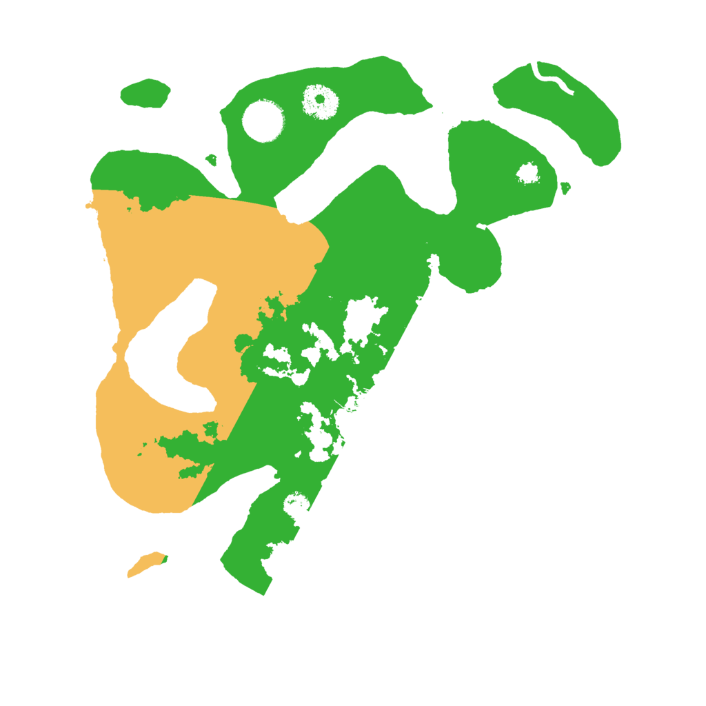 Biome Rust Map: Procedural Map, Size: 3000, Seed: 45723