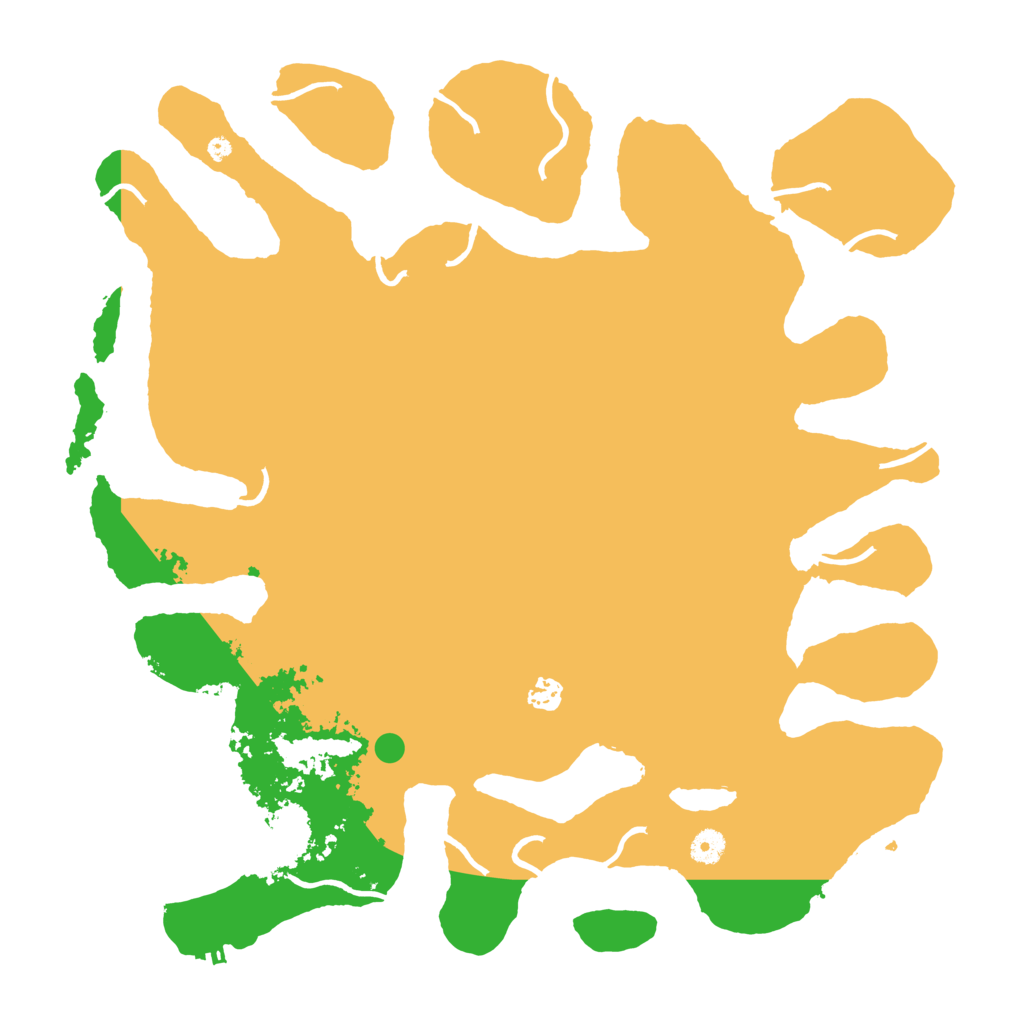 Biome Rust Map: Procedural Map, Size: 4500, Seed: 199120