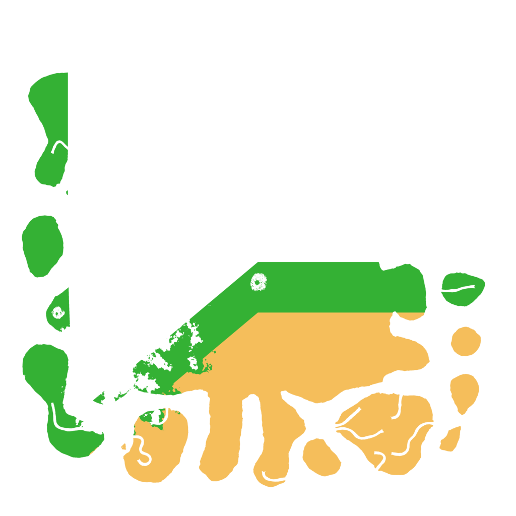 Biome Rust Map: Procedural Map, Size: 4500, Seed: 126351255