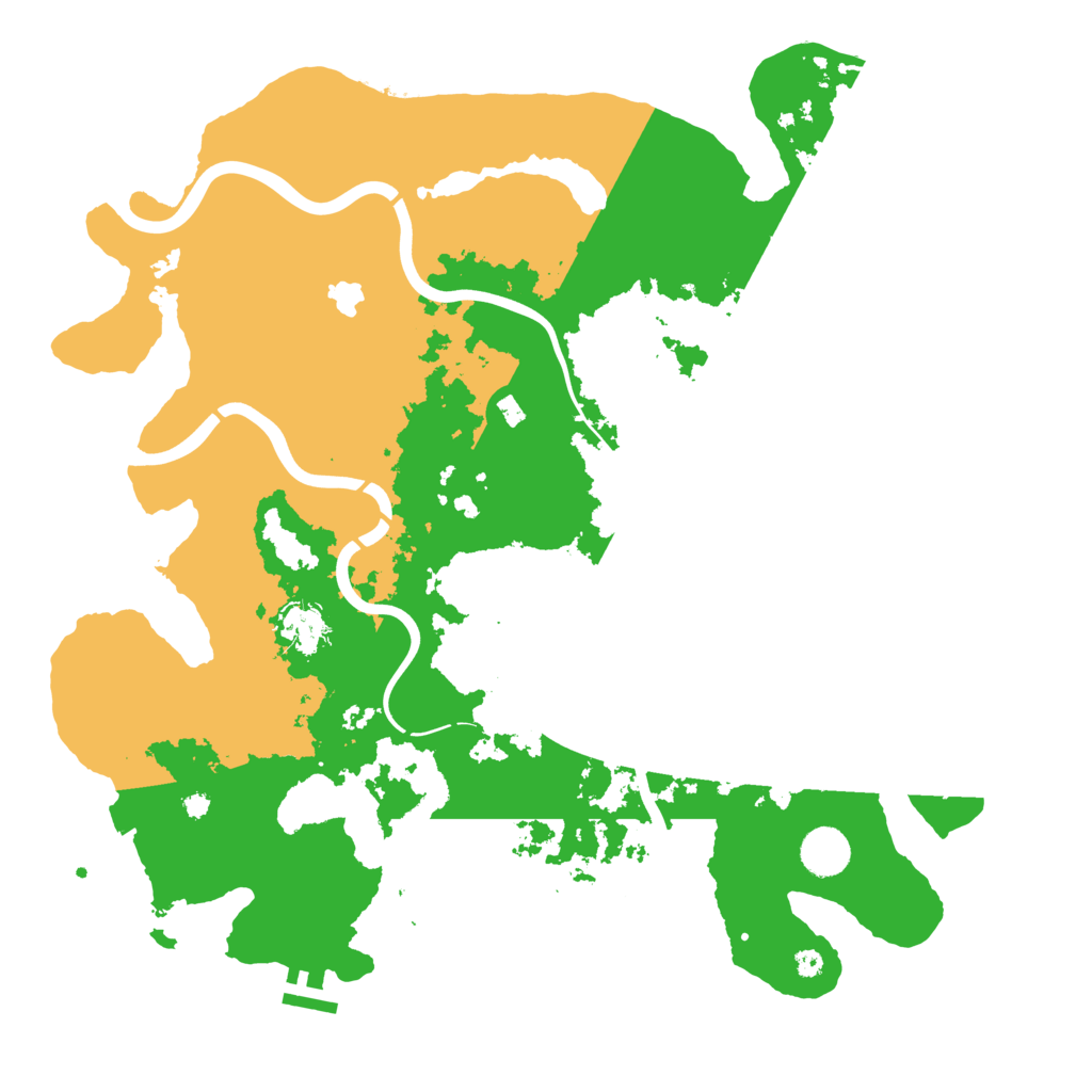 Biome Rust Map: Procedural Map, Size: 4000, Seed: 366600435