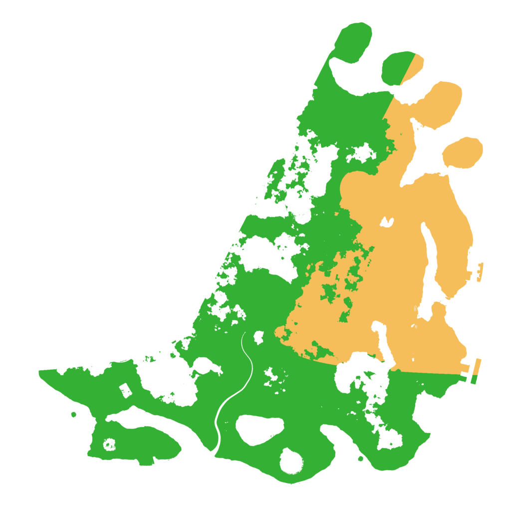 Biome Rust Map: Procedural Map, Size: 4000, Seed: 42
