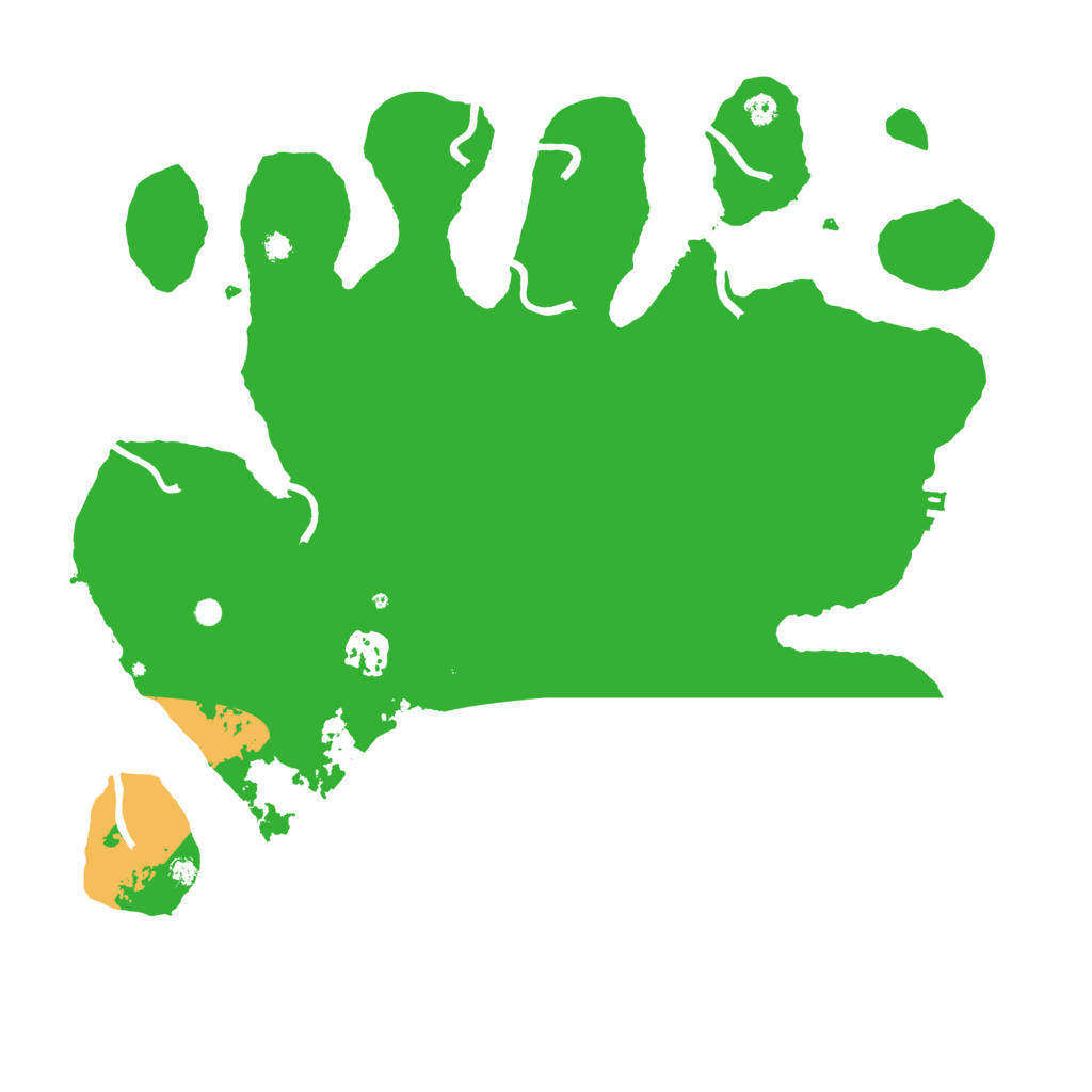 Biome Rust Map: Procedural Map, Size: 3600, Seed: 1666261476