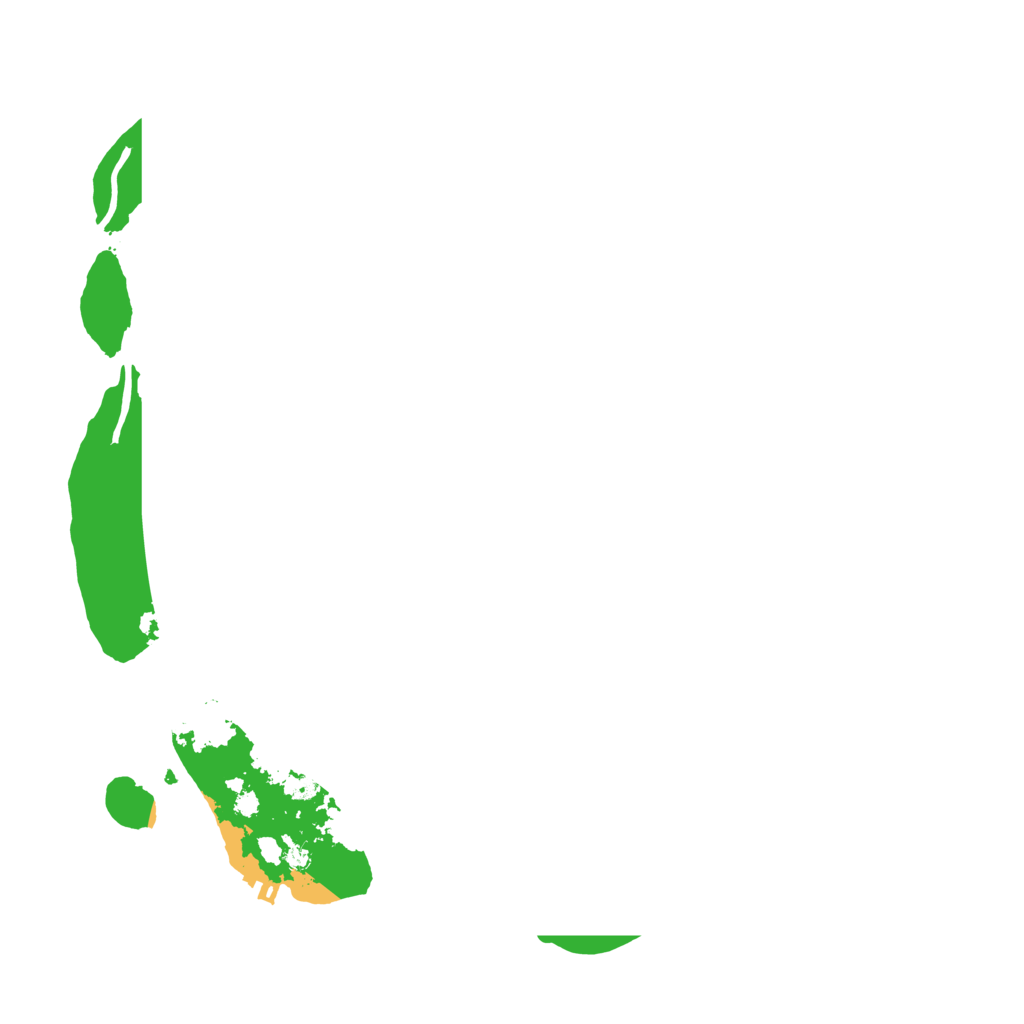 Biome Rust Map: Procedural Map, Size: 3550, Seed: 680635