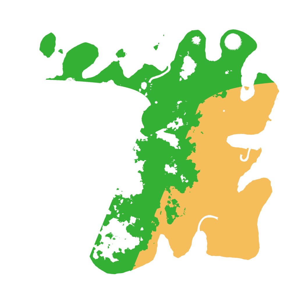 Biome Rust Map: Procedural Map, Size: 3200, Seed: 12345