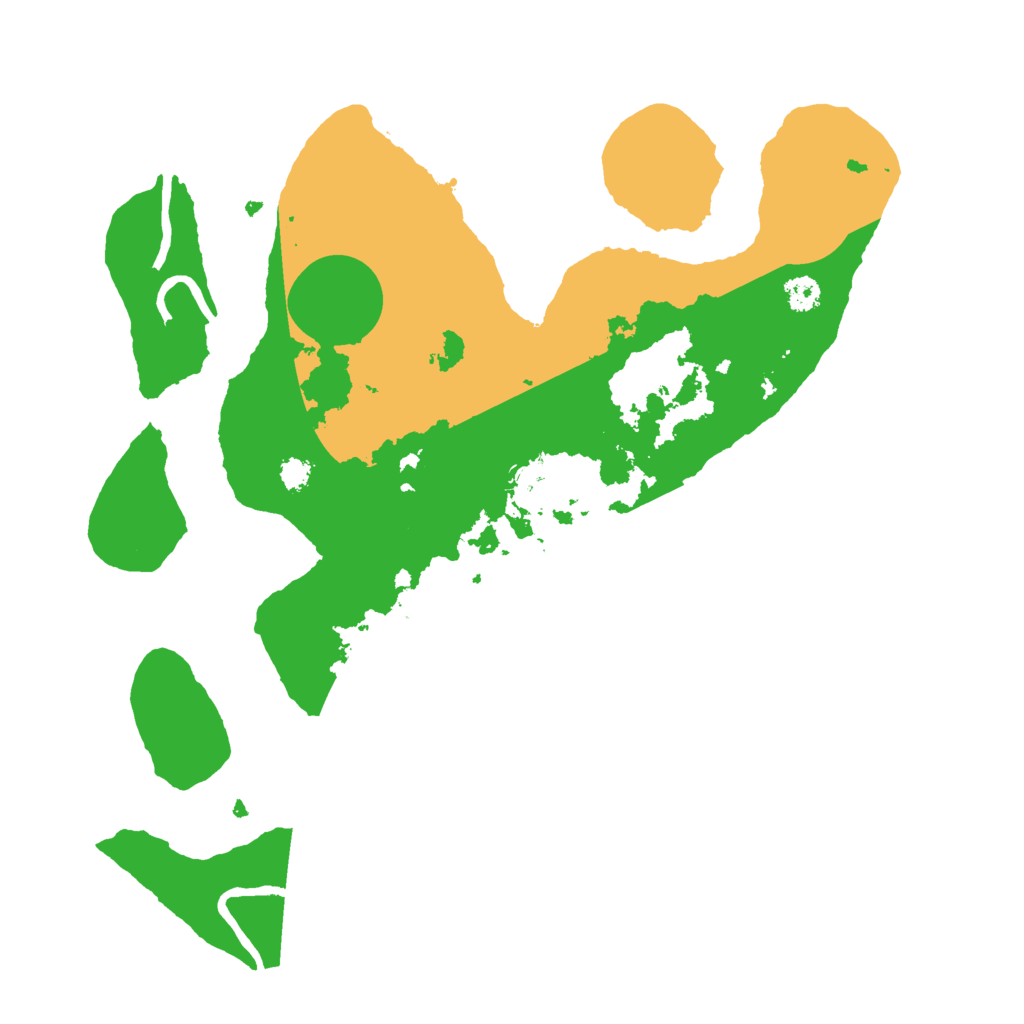 Biome Rust Map: Procedural Map, Size: 3000, Seed: 5518456