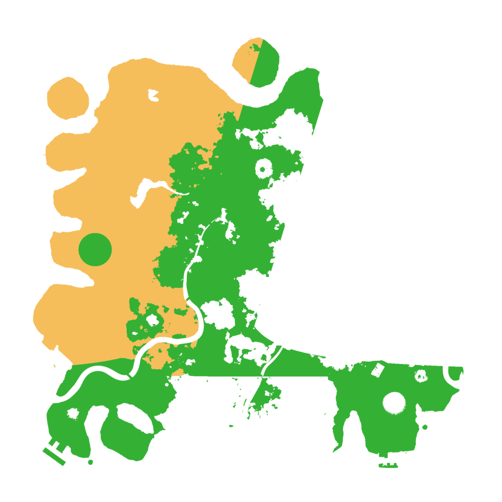 Biome Rust Map: Procedural Map, Size: 4000, Seed: 778166