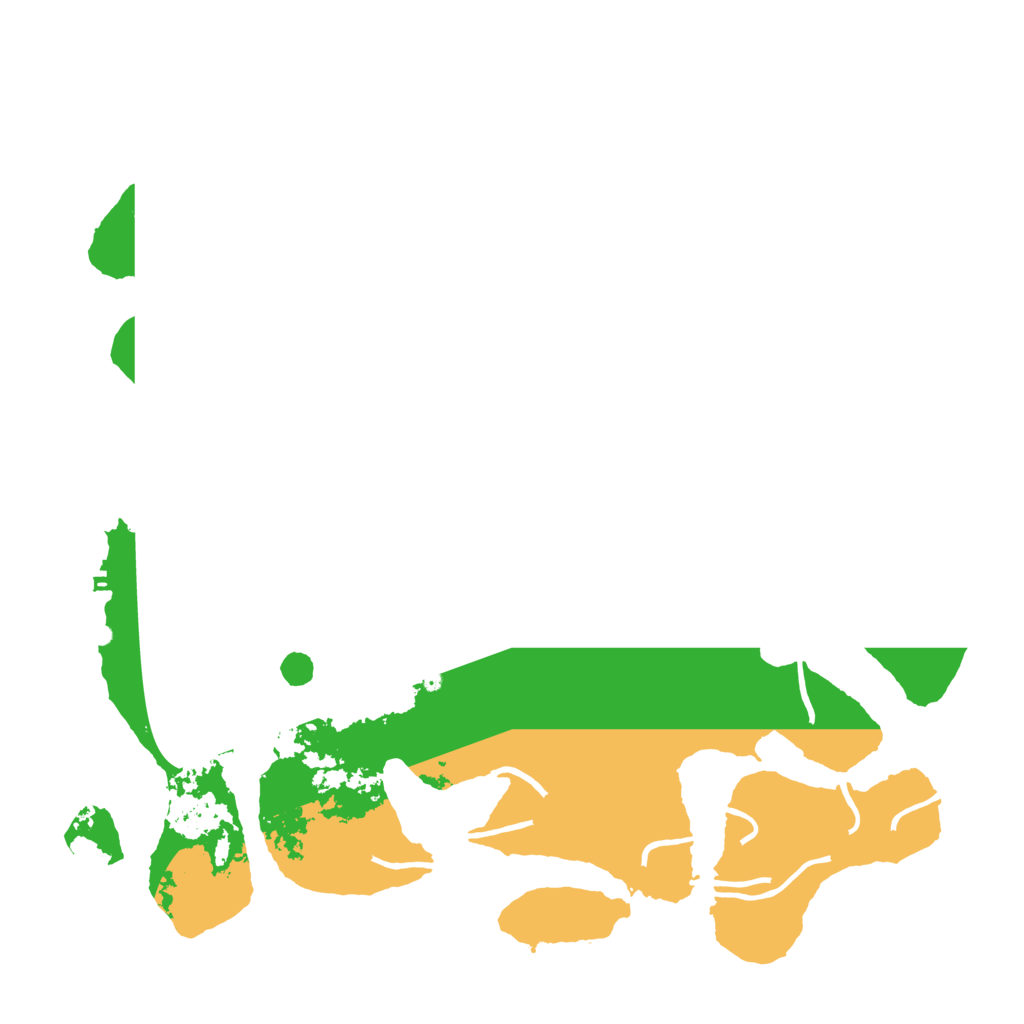 Biome Rust Map: Procedural Map, Size: 4300, Seed: 1832939265