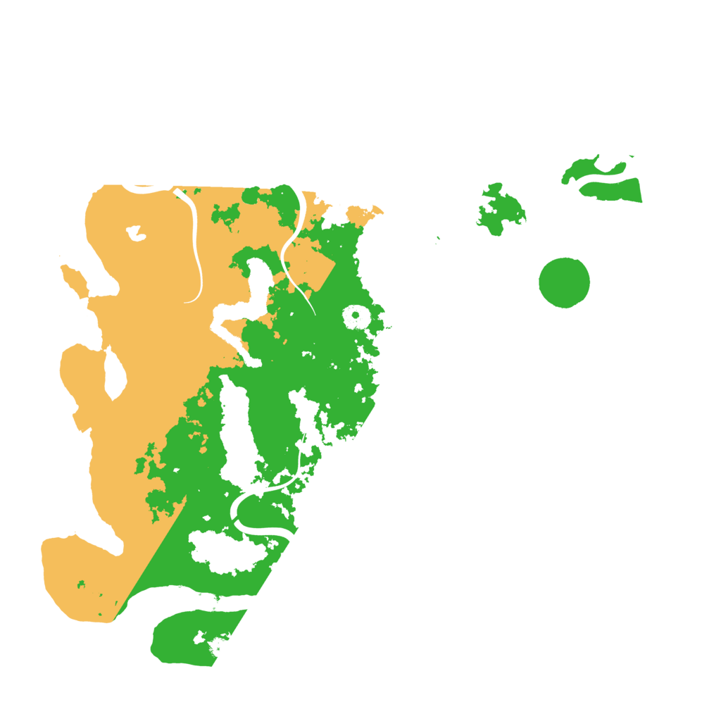 Biome Rust Map: Procedural Map, Size: 4000, Seed: 19