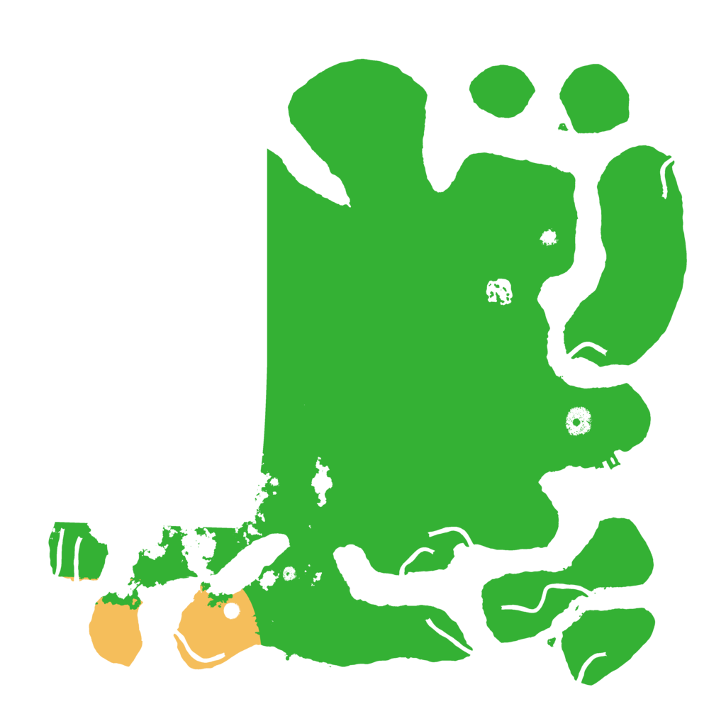 Biome Rust Map: Procedural Map, Size: 4000, Seed: 1117524903