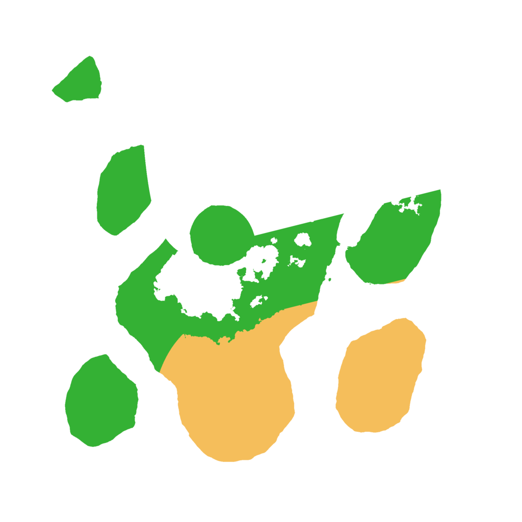 Biome Rust Map: Barren, Size: 2300, Seed: 1