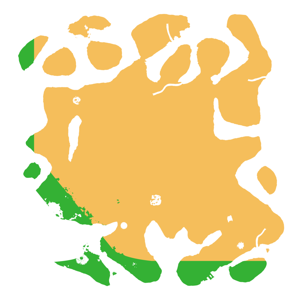 Biome Rust Map: Procedural Map, Size: 4000, Seed: 1366410