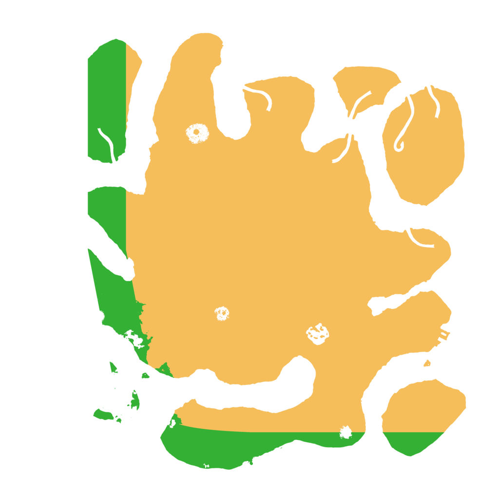 Biome Rust Map: Procedural Map, Size: 3550, Seed: 916413