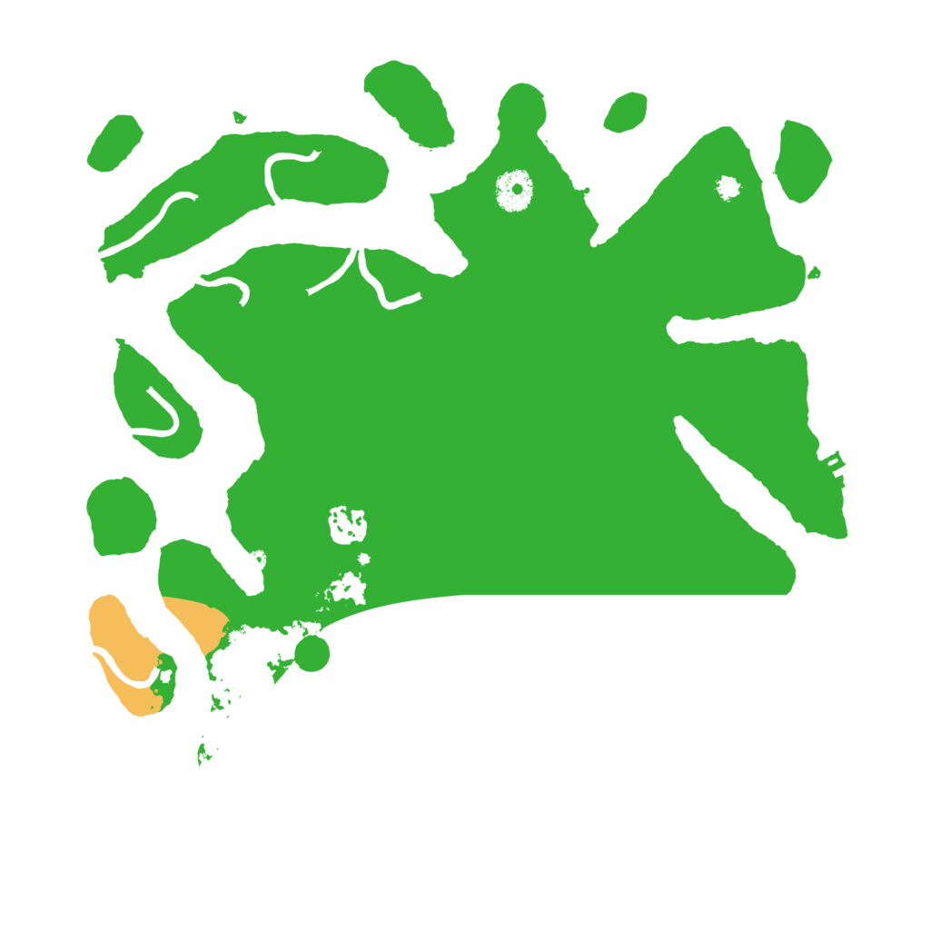 Biome Rust Map: Procedural Map, Size: 3510, Seed: 5922386