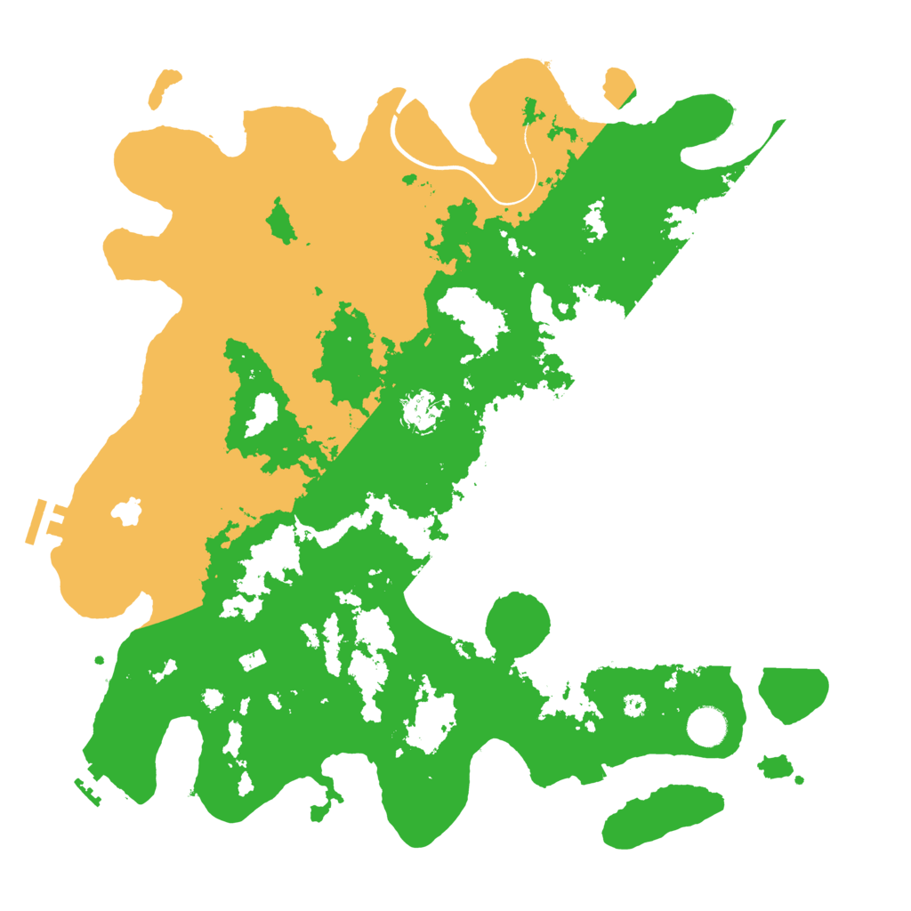 Biome Rust Map: Procedural Map, Size: 4000, Seed: 203567892