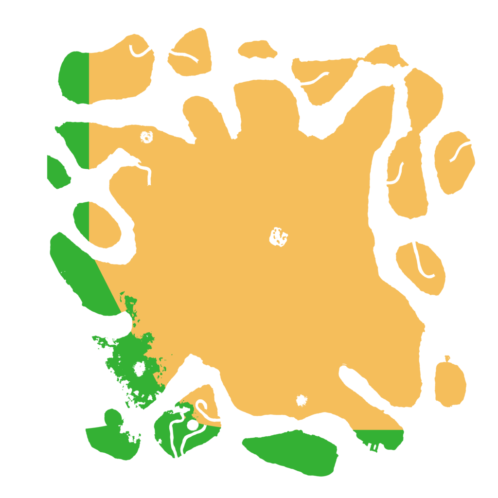 Biome Rust Map: Procedural Map, Size: 4000, Seed: 1554206