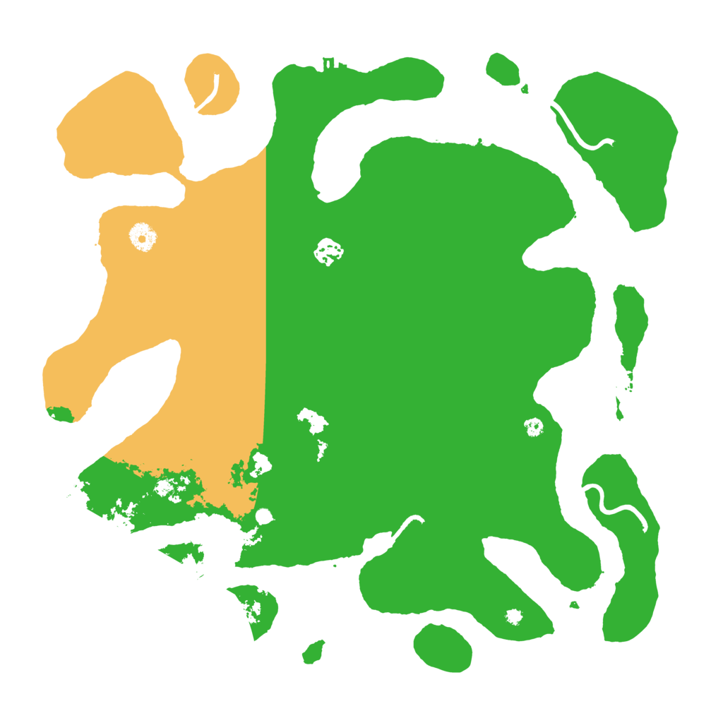 Biome Rust Map: Procedural Map, Size: 4000, Seed: 869016