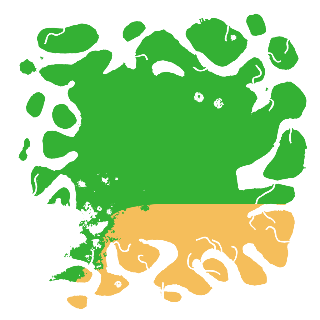 Biome Rust Map: Procedural Map, Size: 5000, Seed: 13344