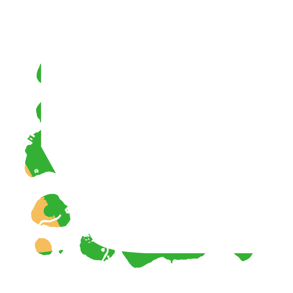 Biome Rust Map: Procedural Map, Size: 3550, Seed: 636629