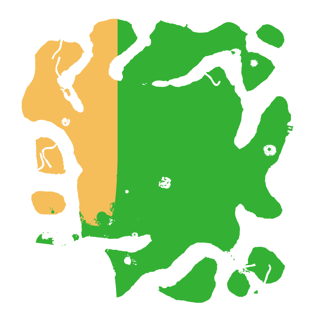 Biome Rust Map: Procedural Map, Size: 4000, Seed: 502097