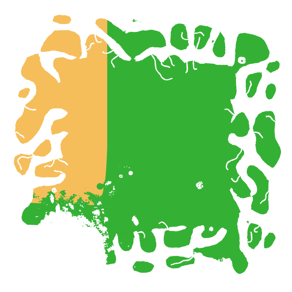 Biome Rust Map: Procedural Map, Size: 6000, Seed: 60601665