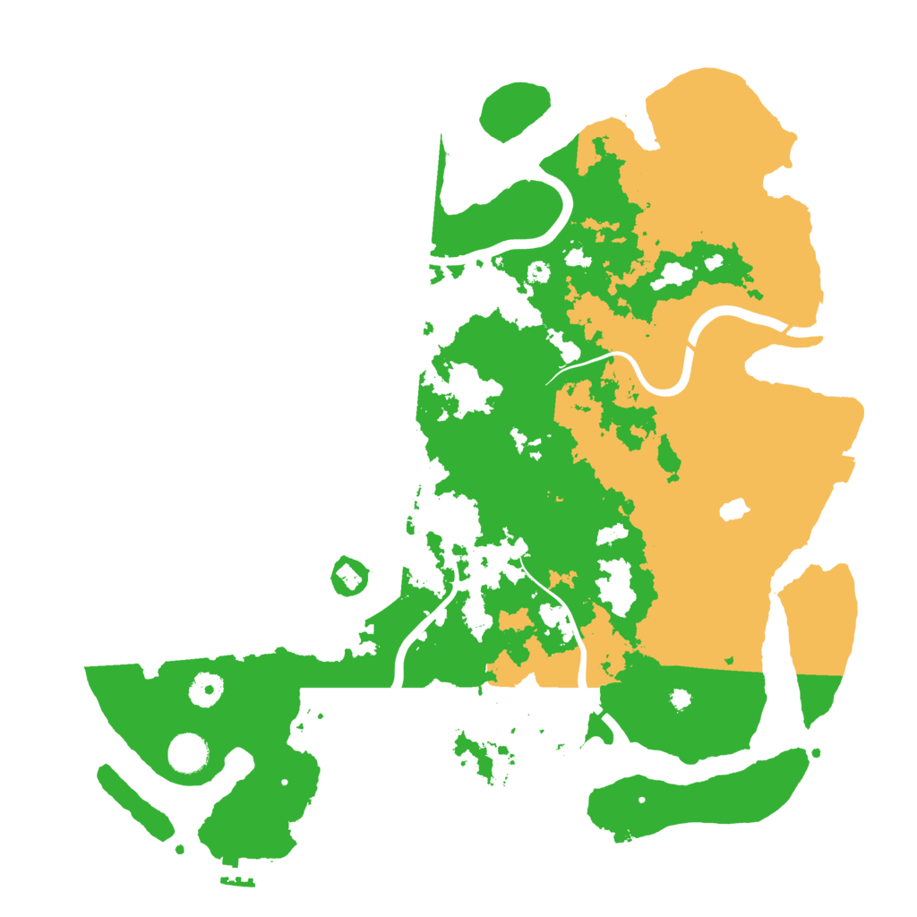 Biome Rust Map: Procedural Map, Size: 4000, Seed: 3687240