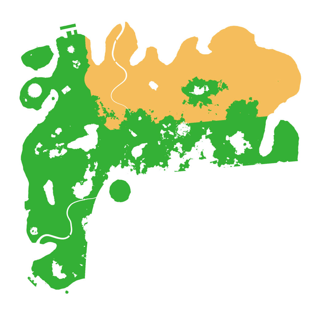 Biome Rust Map: Procedural Map, Size: 4000, Seed: 192439380