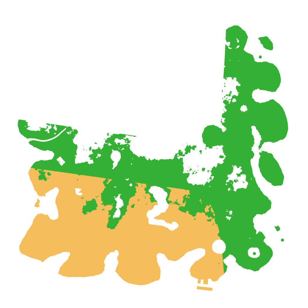 Biome Rust Map: Procedural Map, Size: 4000, Seed: 529795