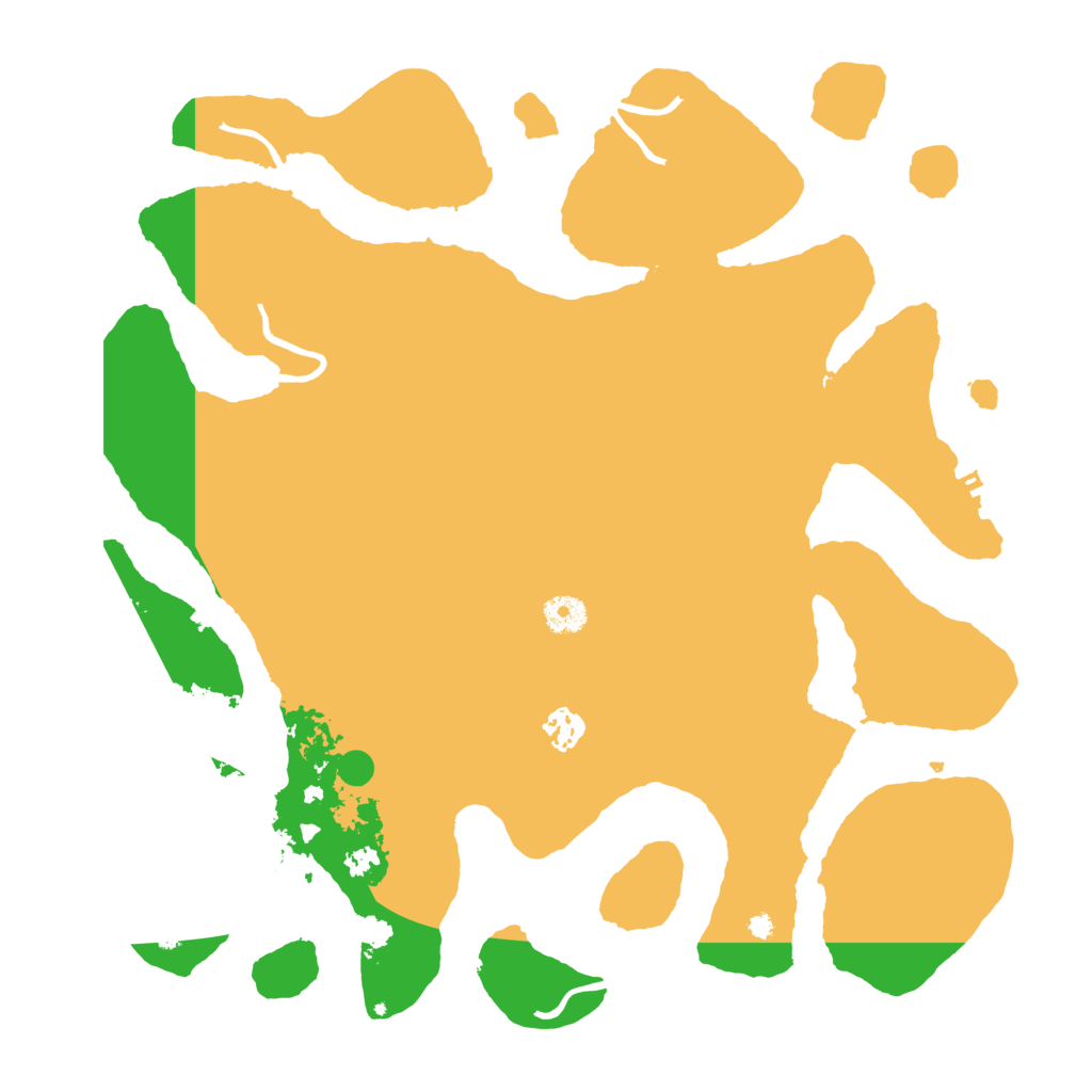 Biome Rust Map: Procedural Map, Size: 4000, Seed: 1825500