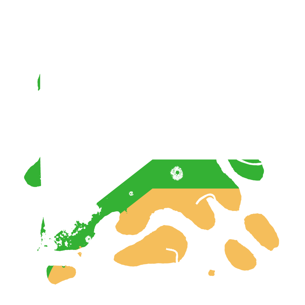 Biome Rust Map: Procedural Map, Size: 3510, Seed: 1252654