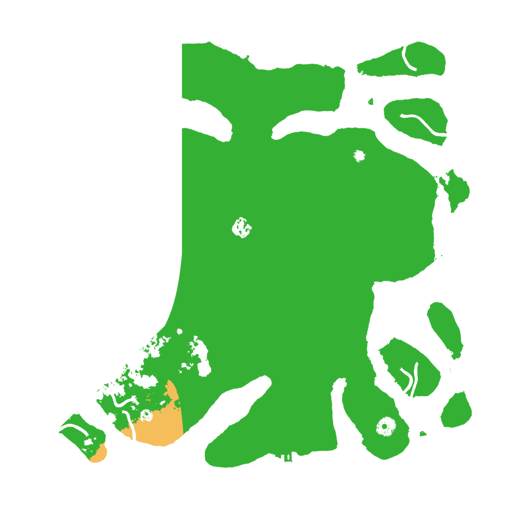 Biome Rust Map: Procedural Map, Size: 4000, Seed: 2066623