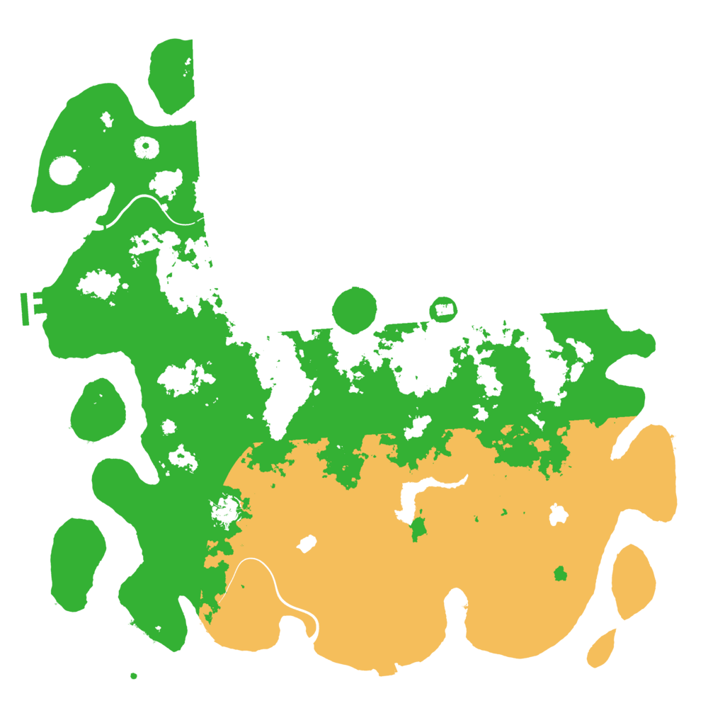 Biome Rust Map: Procedural Map, Size: 4500, Seed: 4755032