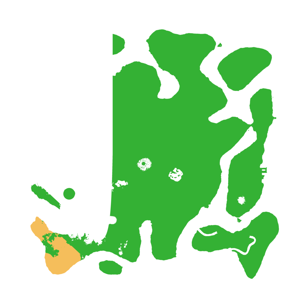 Biome Rust Map: Procedural Map, Size: 3510, Seed: 3963638