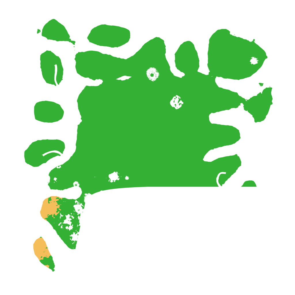 Biome Rust Map: Procedural Map, Size: 3510, Seed: 3301153