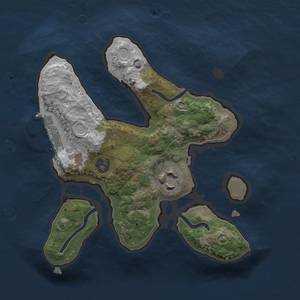 Thumbnail Rust Map: Procedural Map, Size: 2000, Seed: 55, 7 Monuments