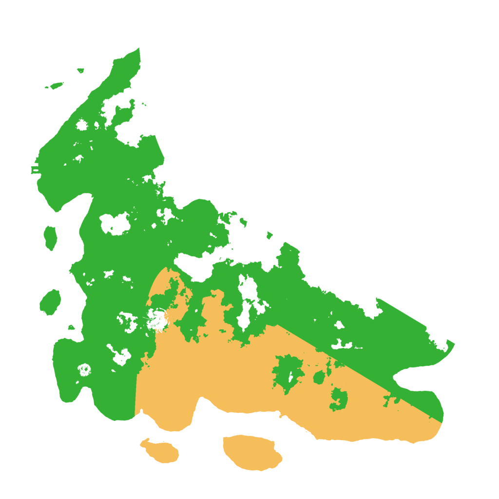 Biome Rust Map: Procedural Map, Size: 4000, Seed: 1209600