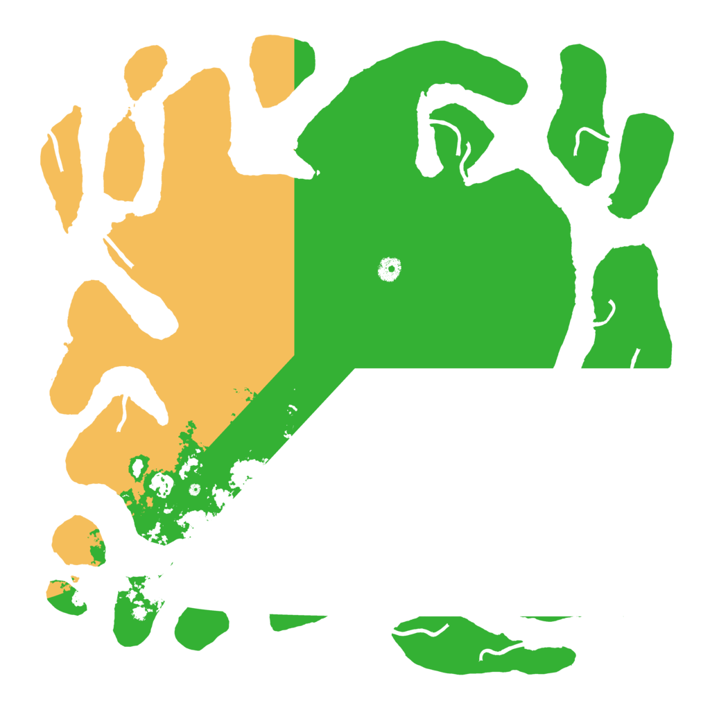 Biome Rust Map: Procedural Map, Size: 4500, Seed: 411971