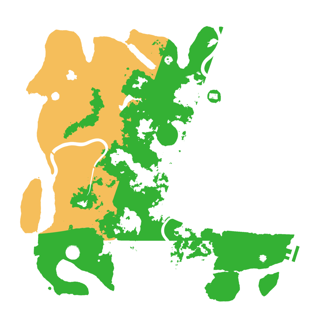 Biome Rust Map: Procedural Map, Size: 4000, Seed: 5161483