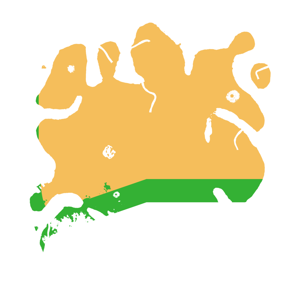 Biome Rust Map: Procedural Map, Size: 3510, Seed: 2408850