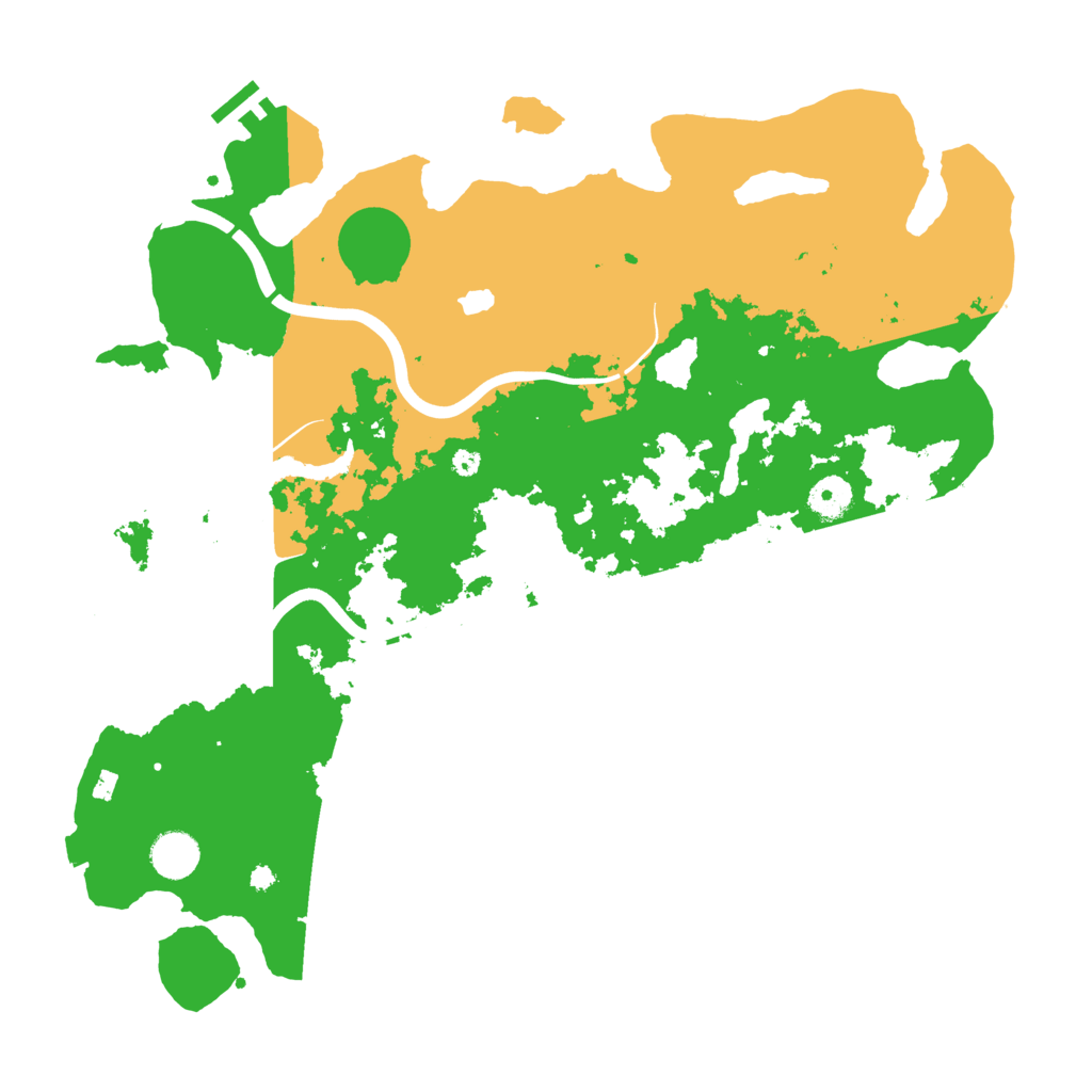 Biome Rust Map: Procedural Map, Size: 4000, Seed: 960330