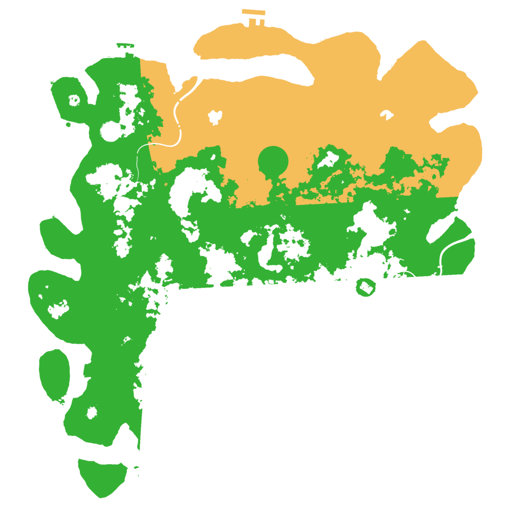 Biome Rust Map: Procedural Map, Size: 4500, Seed: 1600239