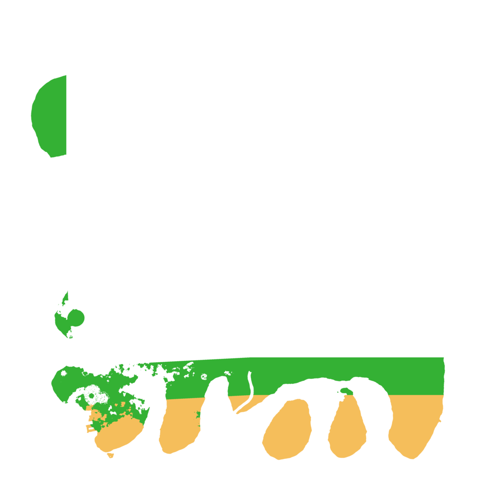 Biome Rust Map: Procedural Map, Size: 4000, Seed: 254438