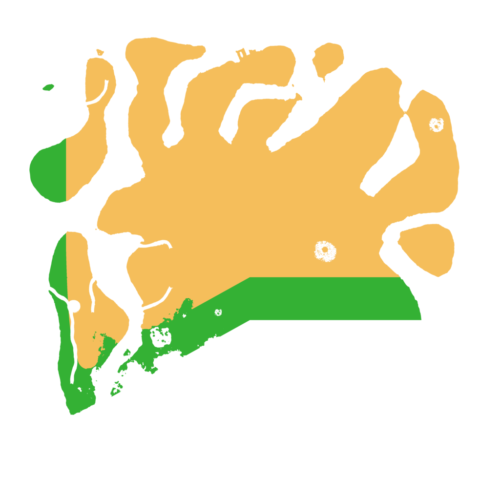 Biome Rust Map: Procedural Map, Size: 3500, Seed: 239470