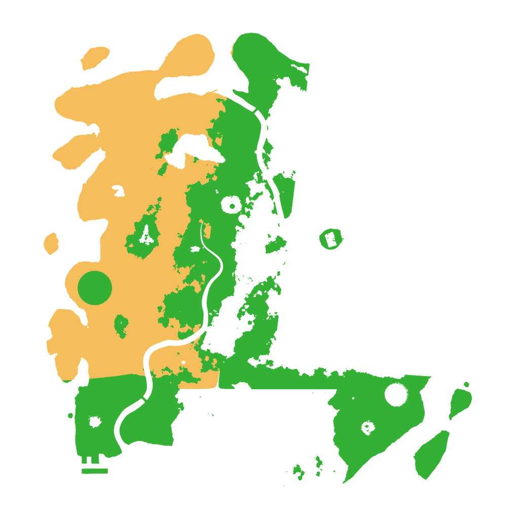 Biome Rust Map: Procedural Map, Size: 4000, Seed: 353986