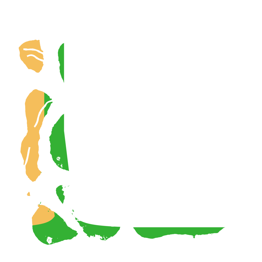 Biome Rust Map: Procedural Map, Size: 3510, Seed: 1034736