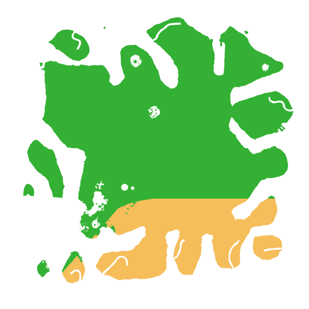 Biome Rust Map: Procedural Map, Size: 4000, Seed: 267968